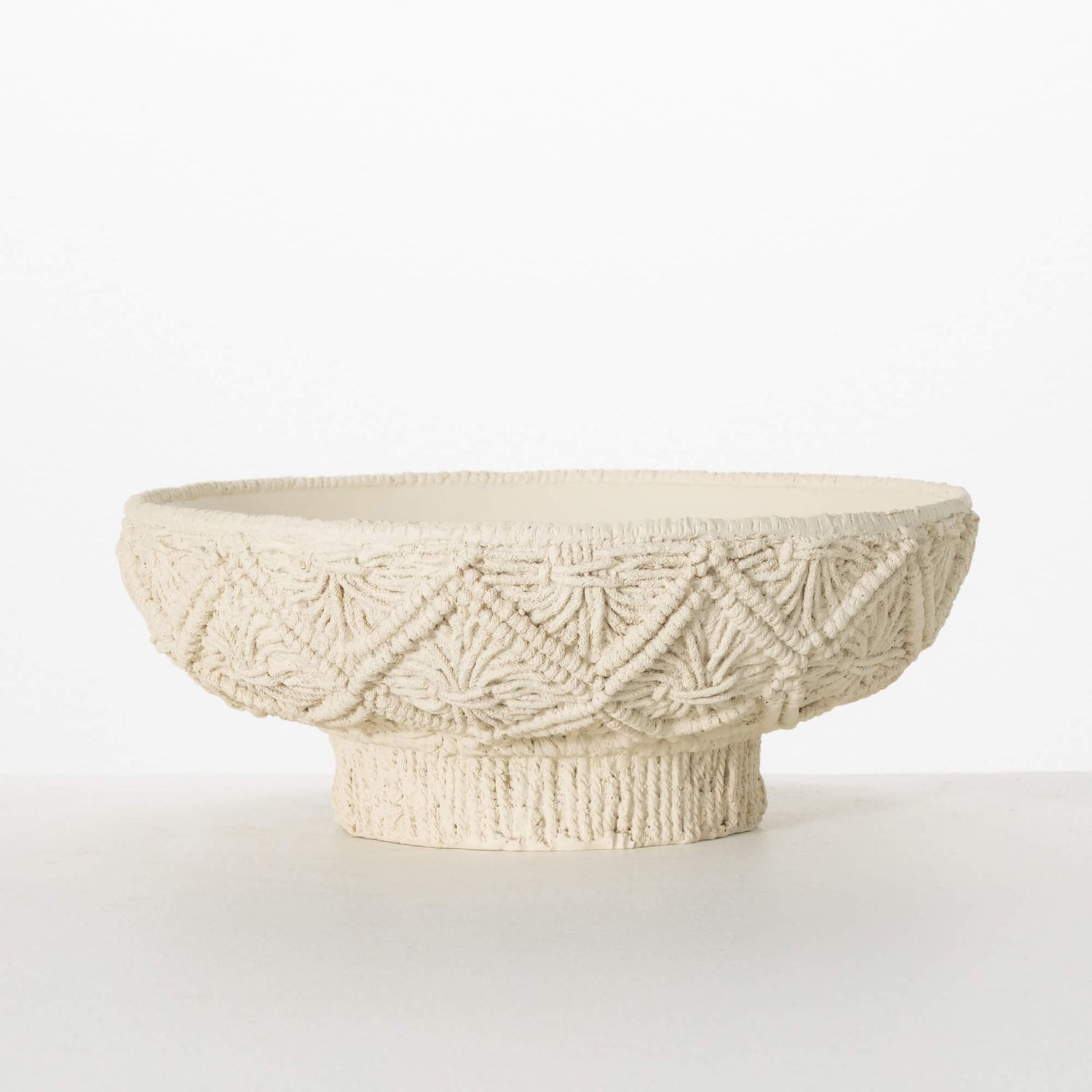 Textured Knit Bowl