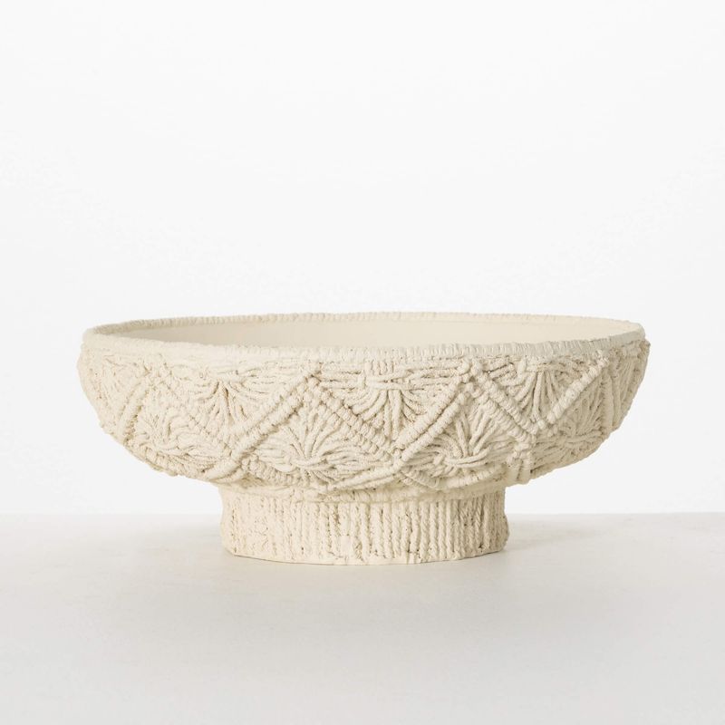 Textured Knit Bowl