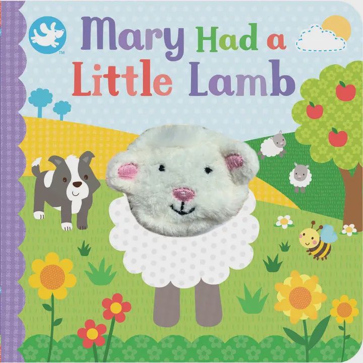 Finger Puppet Board Book, Type: Mary Had  A Little Lamb