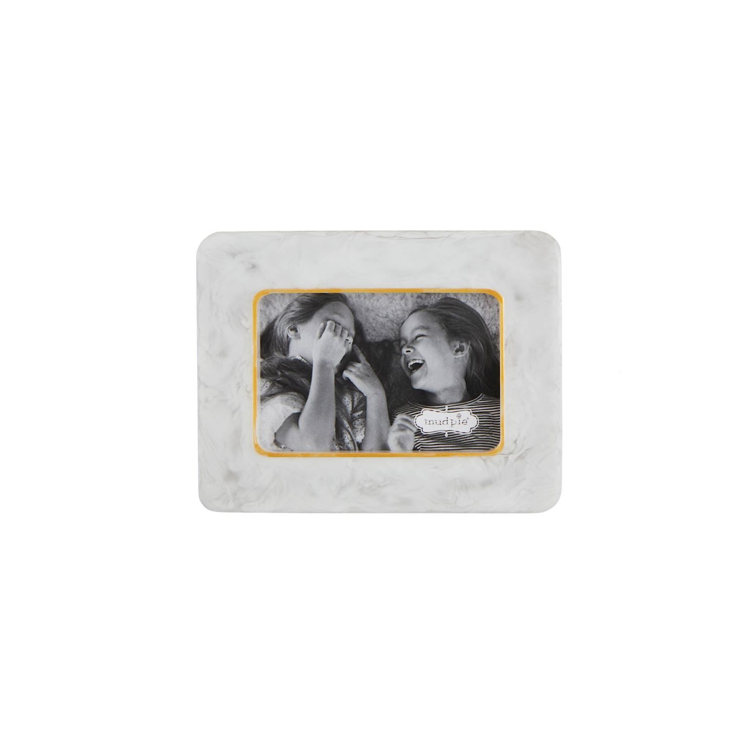 Rectangle Resin White Small Frame
