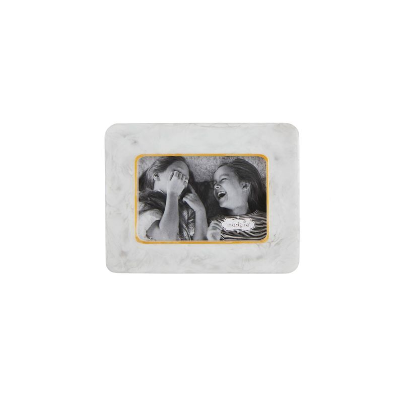 Rectangle Resin White Small Frame