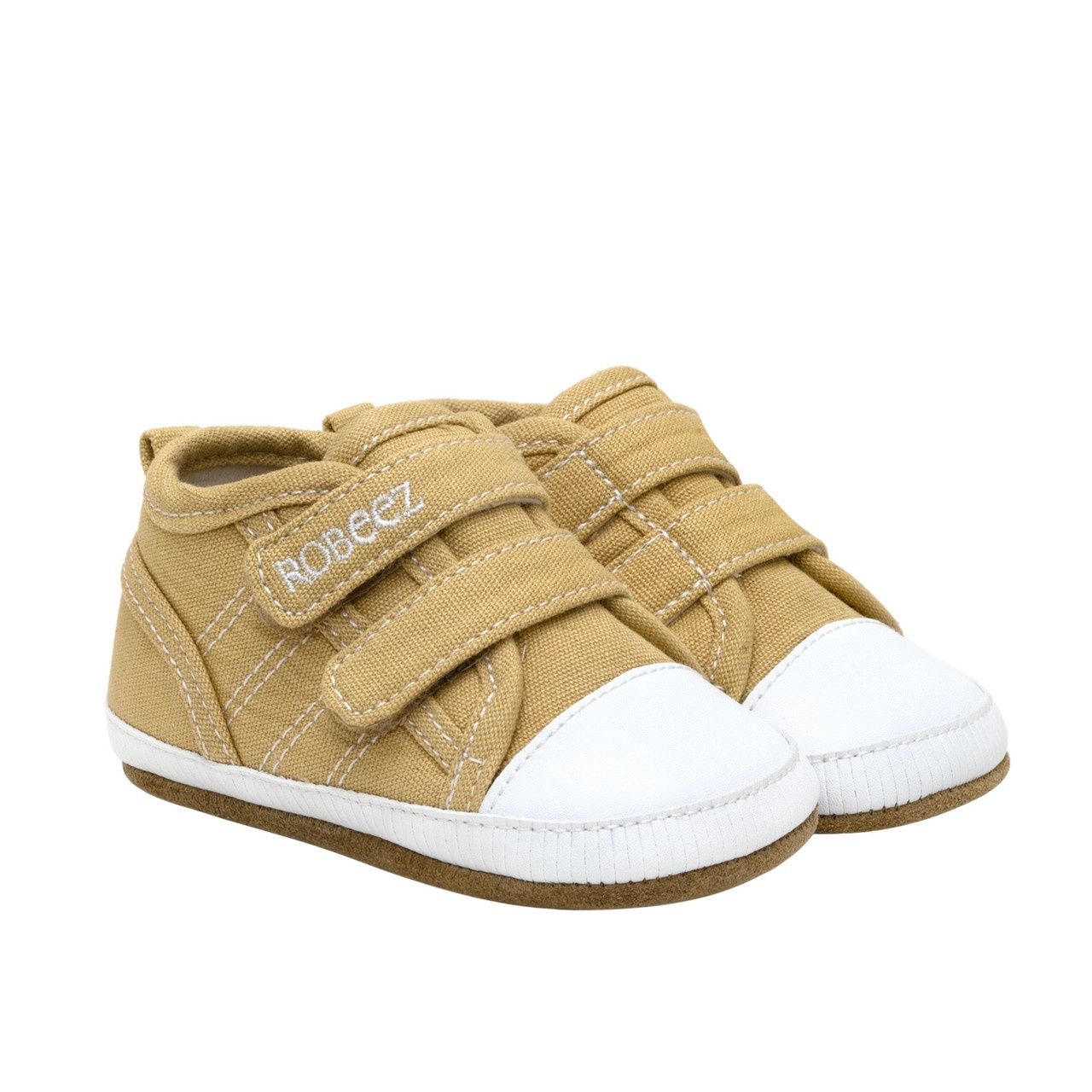 Robeez Tan First Kicks Joey Shoes