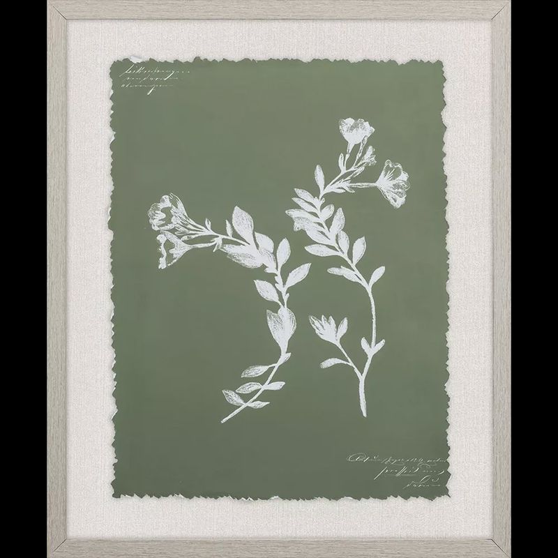 Botanical Garden Green Wall Art