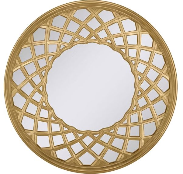 Golden Dream Circle Mirror