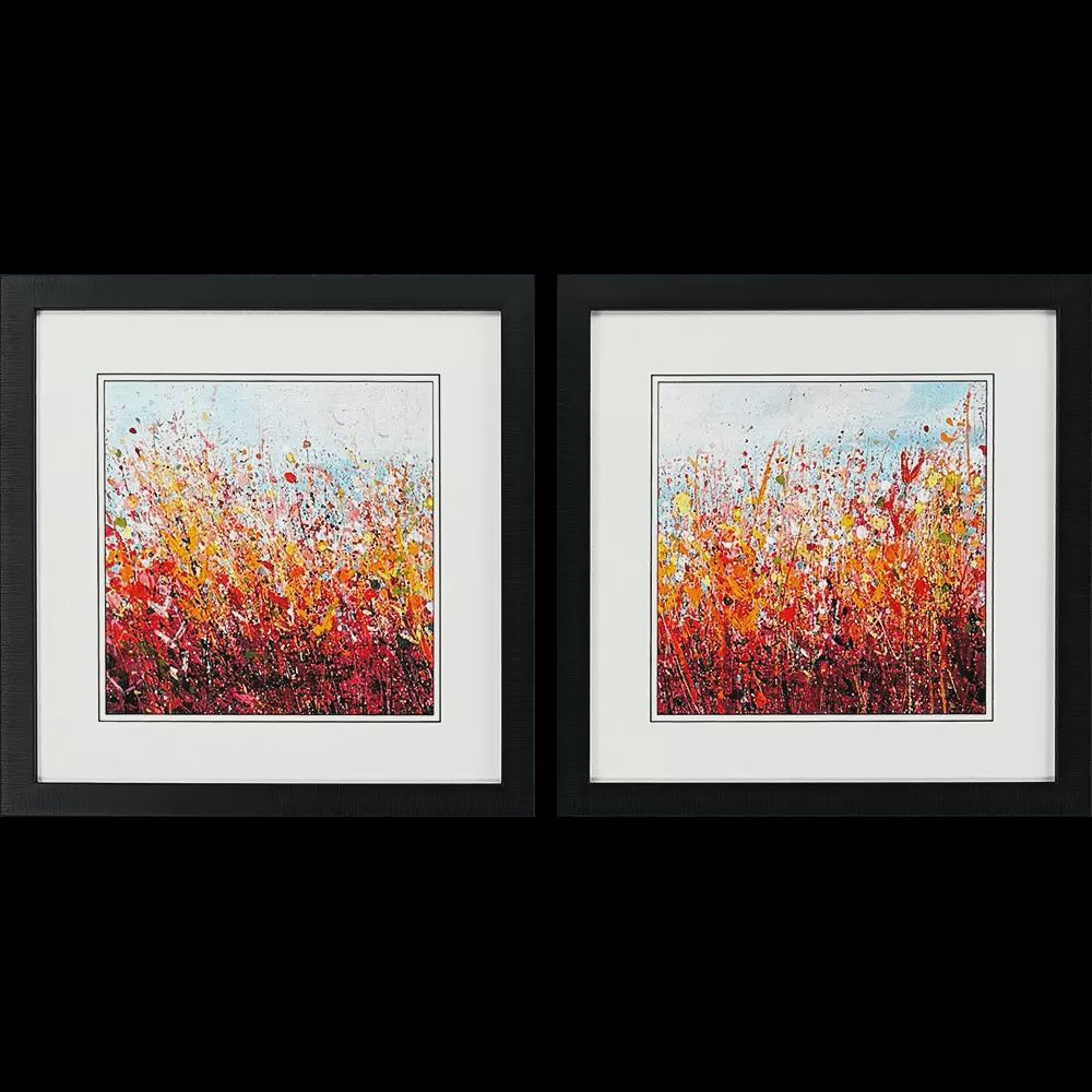 Autumn Color Floral Wall Art