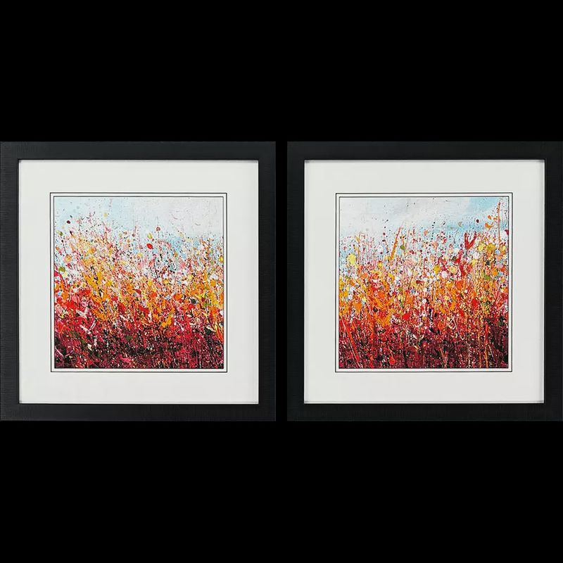 Autumn Color Floral Wall Art