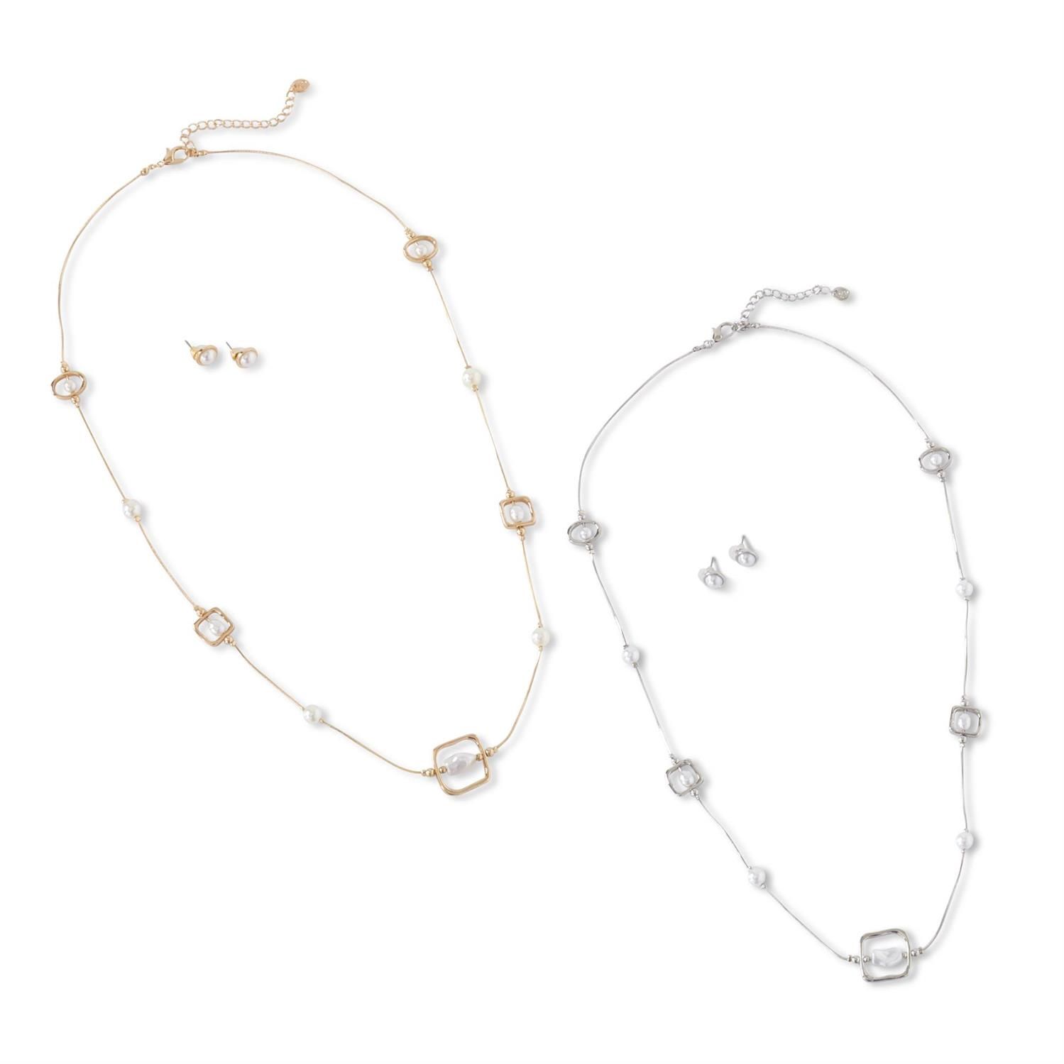 Snake Chain Pearl Jewelry