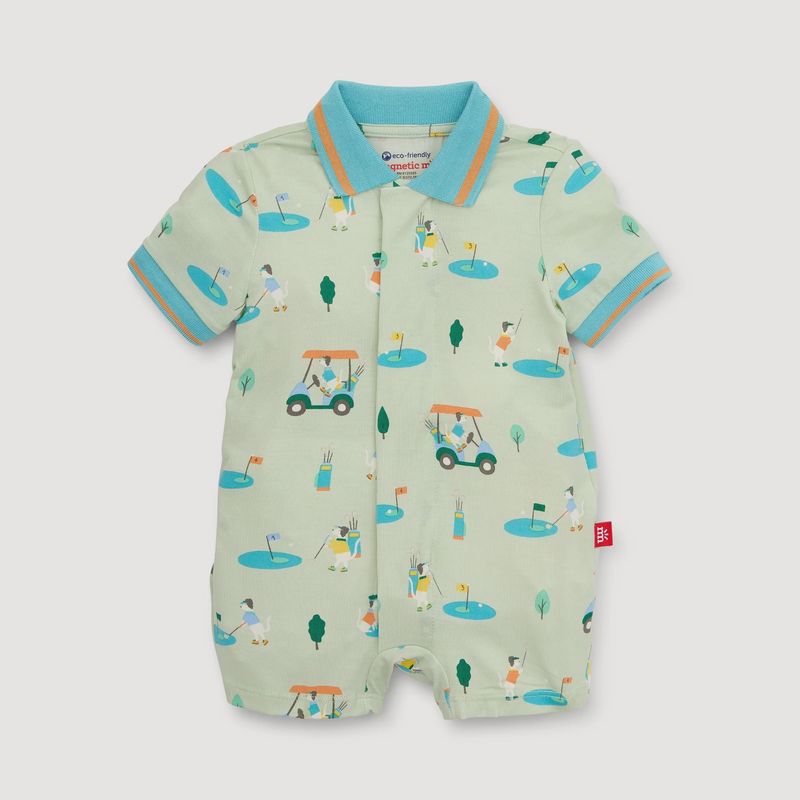 Fairway Fetch Polo Romper
