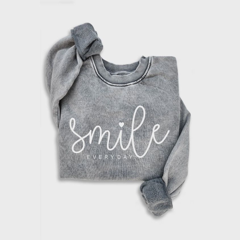 Heart &amp; Love Smile Everyday Sweatshirt