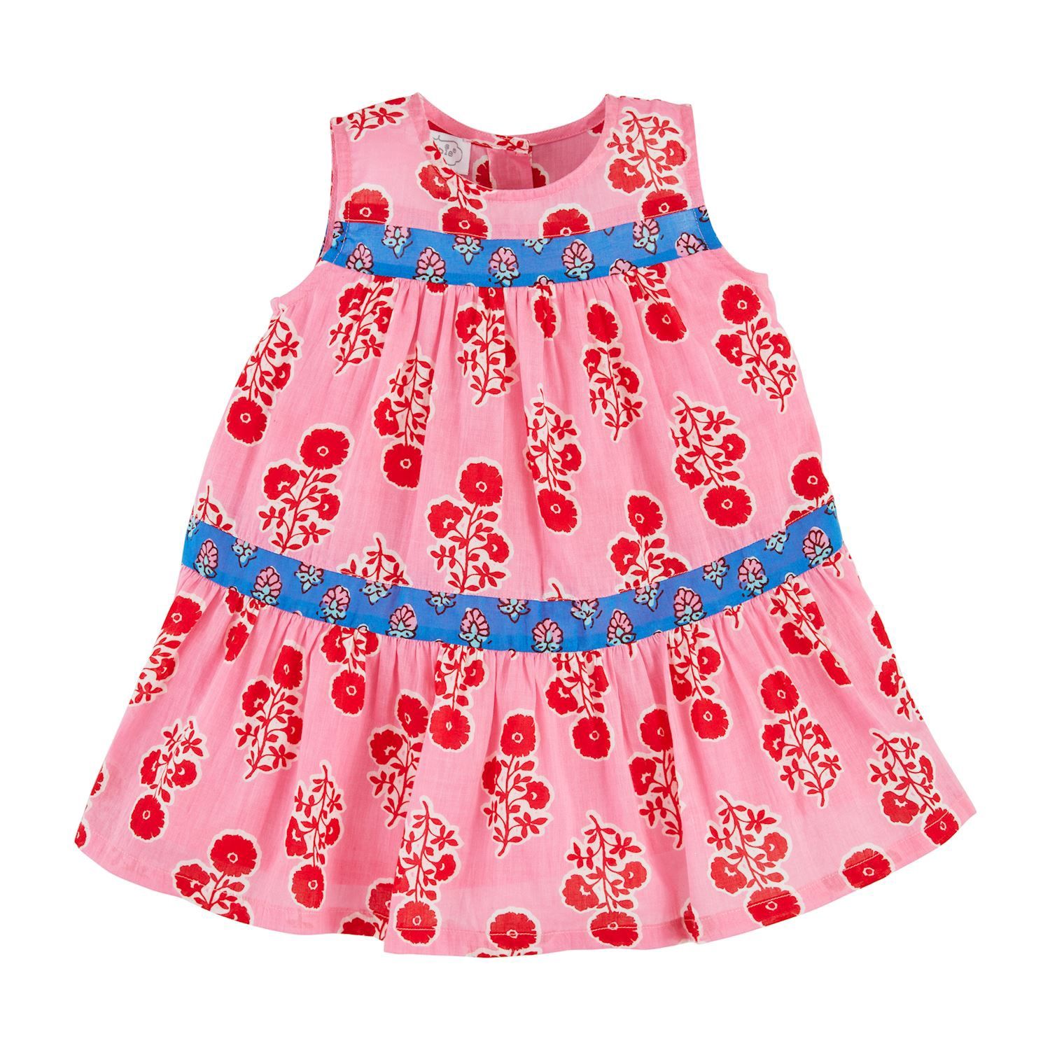 Mixed Block Print Dress