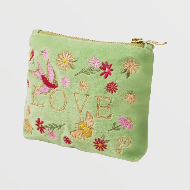 Velvet Mini Pouch
