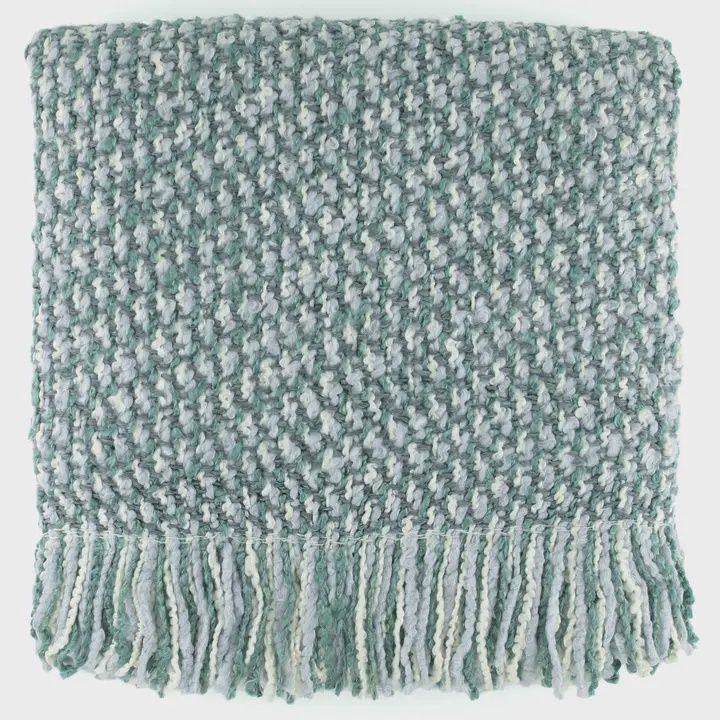 Mesa Sage Throw Blanket