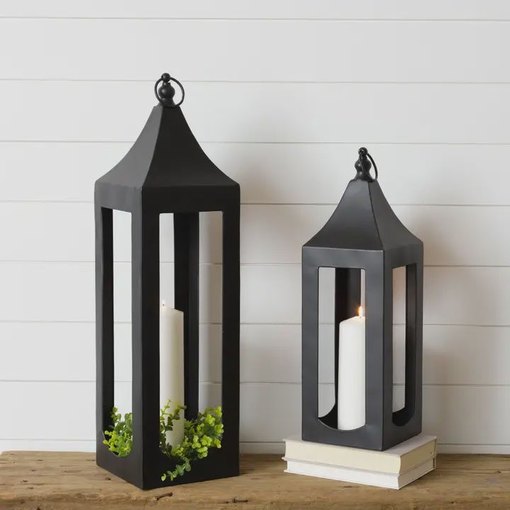 Black Metal Lanterns