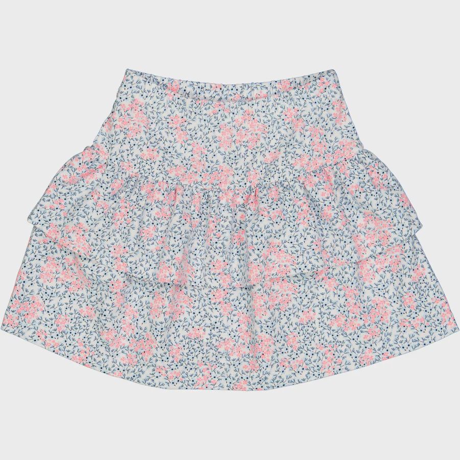 Petite Flower Printed Skirt