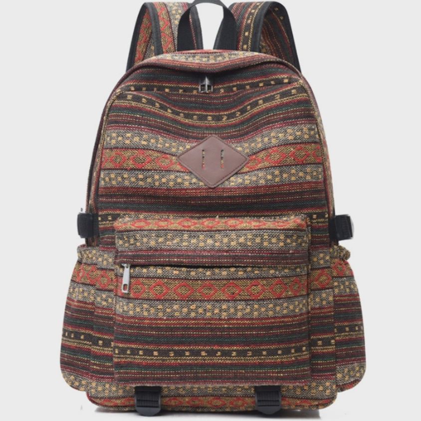 Bohemian Brown Backpack