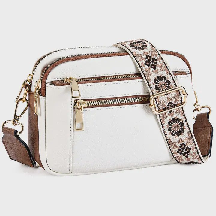 Multi Functional Zipper Crossbody Bag