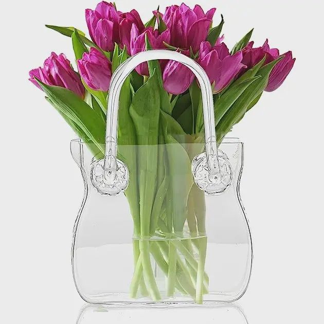 Handbag Purse Decanter &amp; Vase