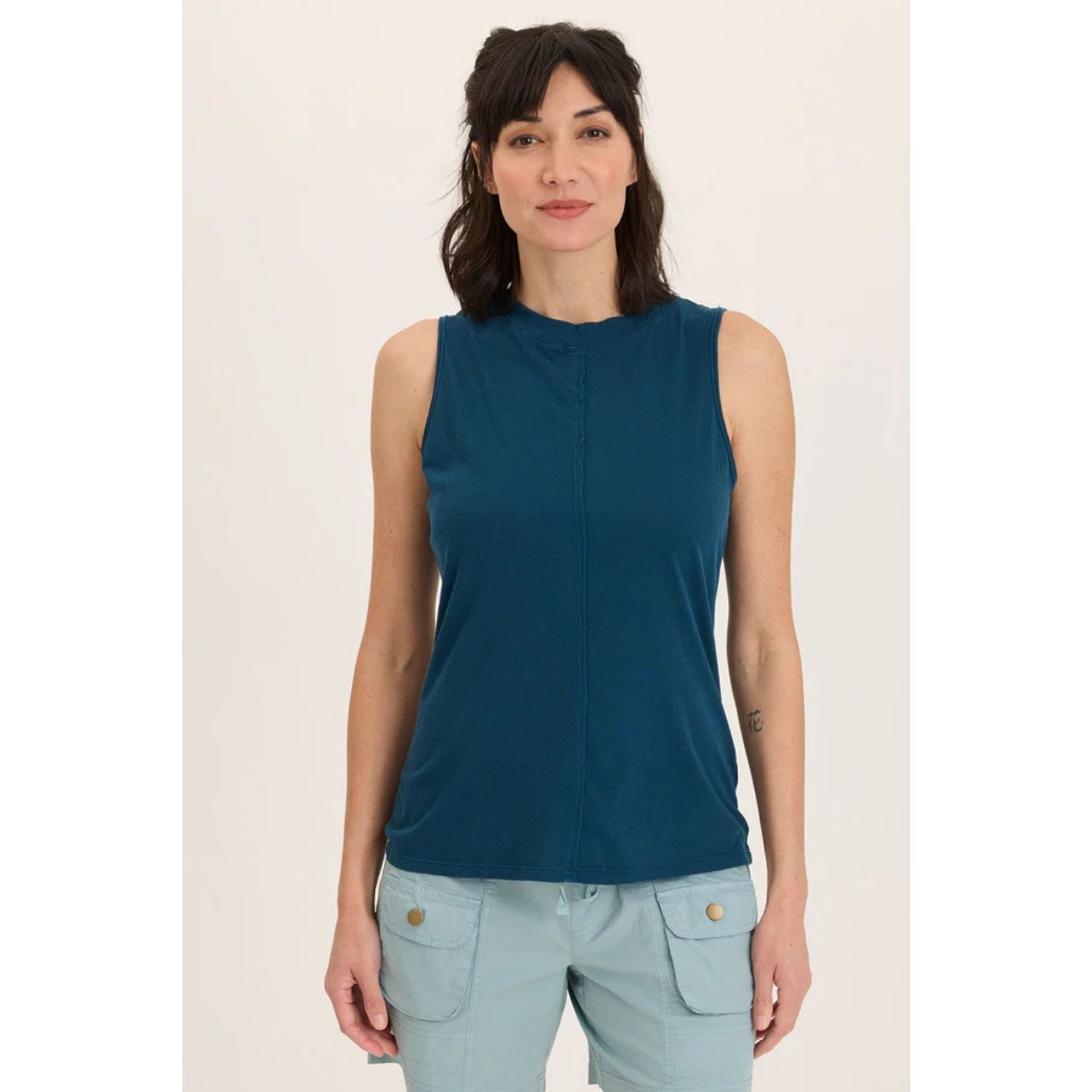 Wearables Blue Lunell Tank