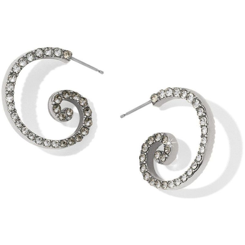 Crystal Hoop Earrings