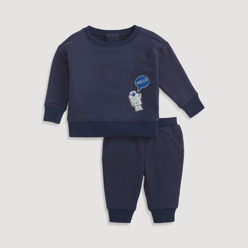 Brushed Fleece Astronaut Two Piece Sweatsuit