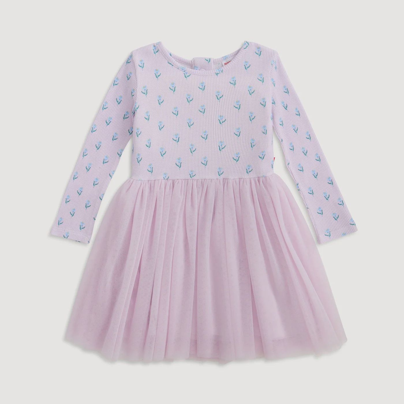 Lavender Floral Tutu Dress