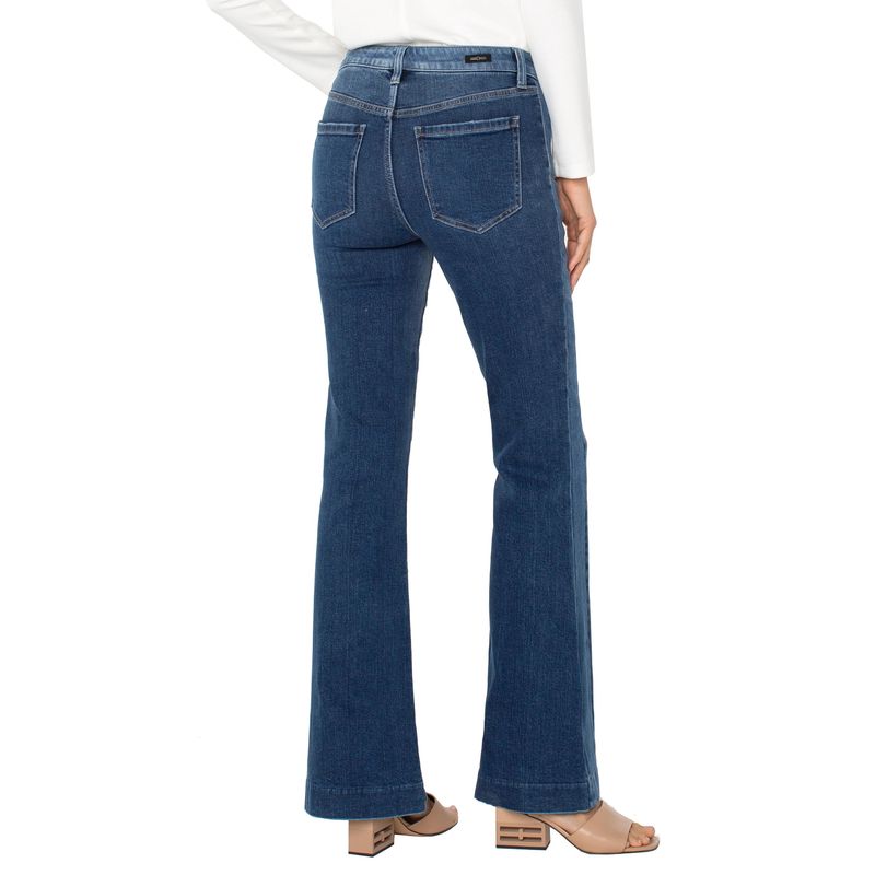 Liverpool Hannah Flare Blocking Detail Jeans