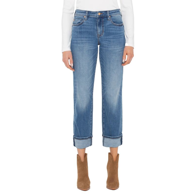 Liverpool Marley Girlfriend Campus Cuffed Jeans
