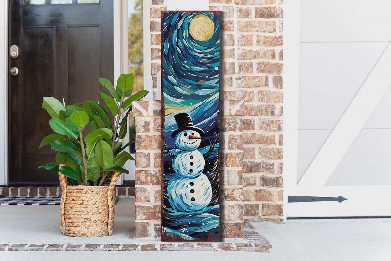 36&quot; Christmas Porch Signs, Type: Snowman