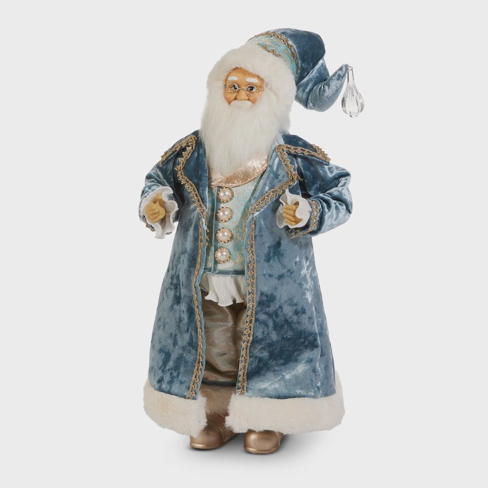 18&quot; Blue Victorian Santa