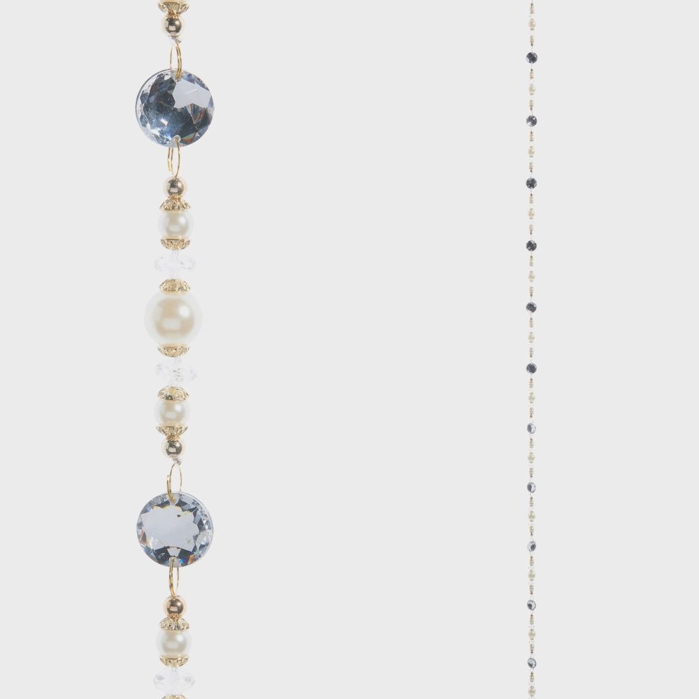 Pearl &amp; Crystal Beaded Garland