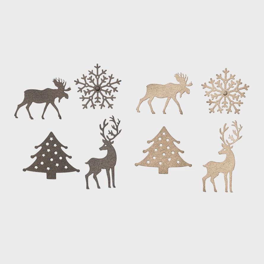 6&quot; Holiday Magnets