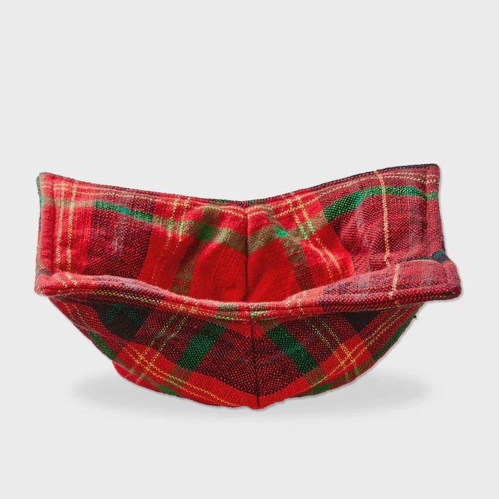 Holiday Plaid Bowl Cozy