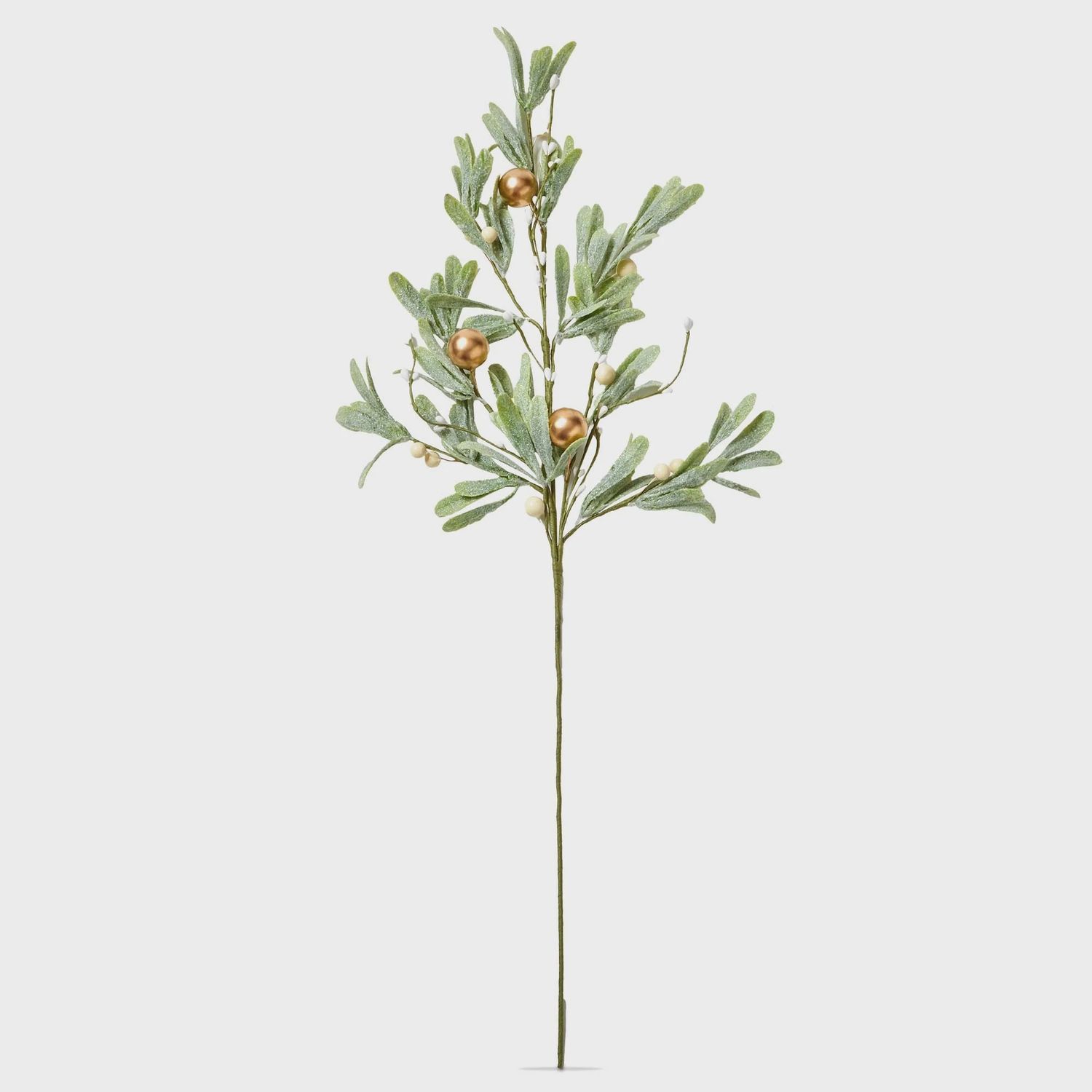 Sparkly Mistletoe Spray