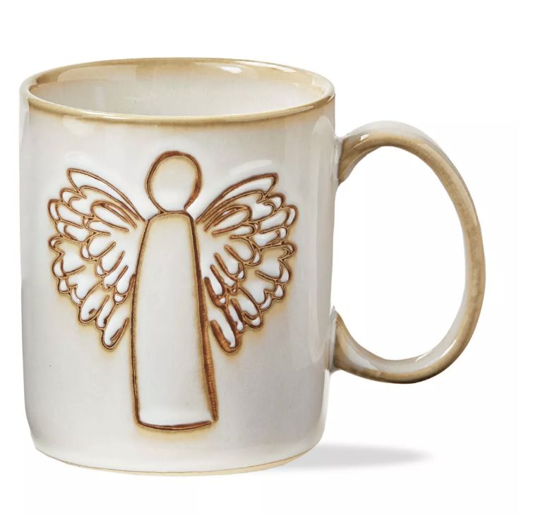Angel Stoneware Mug