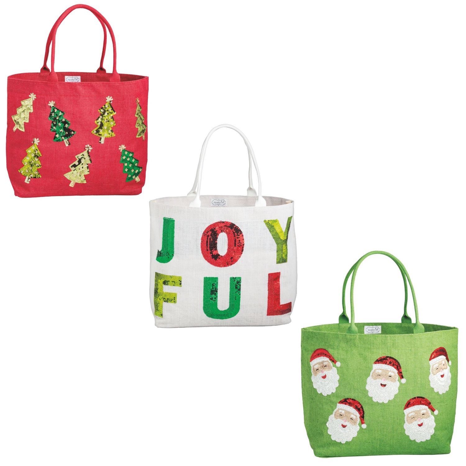 Holiday Classic Sparkle Tote
