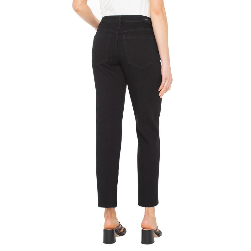 Liverpool Black Rinse Liv Relaxed Skinny Jeans
