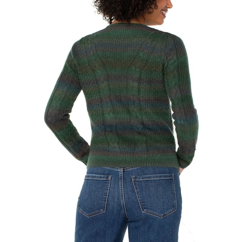 Liverpool Emerald Green Long Sleeve Drop Shoulder Sweater