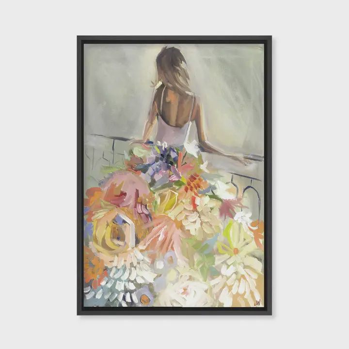 Blossom Reverie Framed Canvas Wall Art