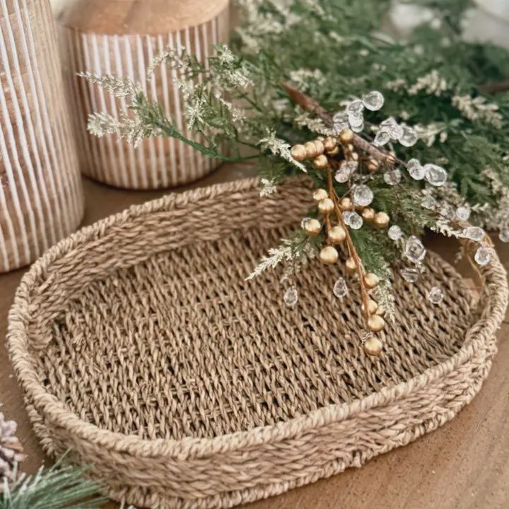 Large Oval Seagrass Tray