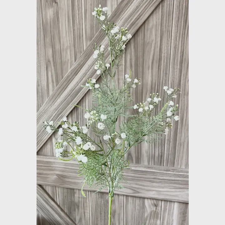 Frosted Soft Touch Baby's Breath Stem