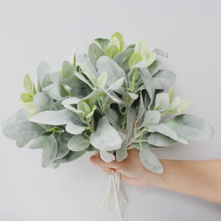 Realistic Flocked Lamb's Ear