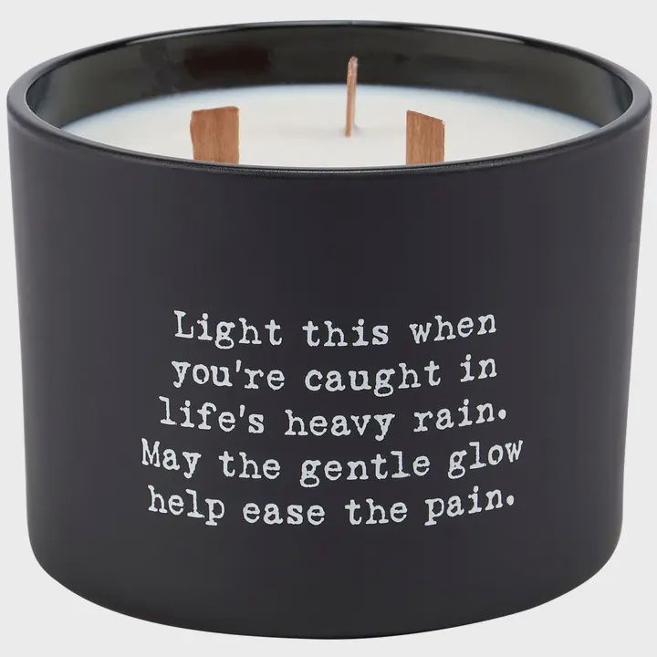Ease The Pain Poetry Candle