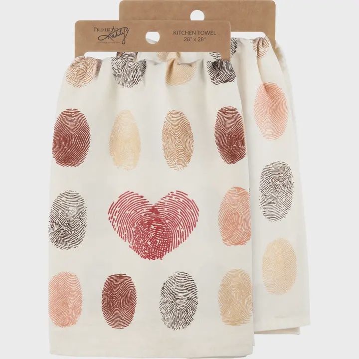 Fingerprints Kitchen Towel