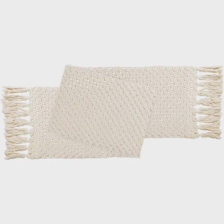 Macrame Table Runner