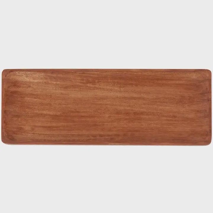 Large Rectangular Acacia Tray