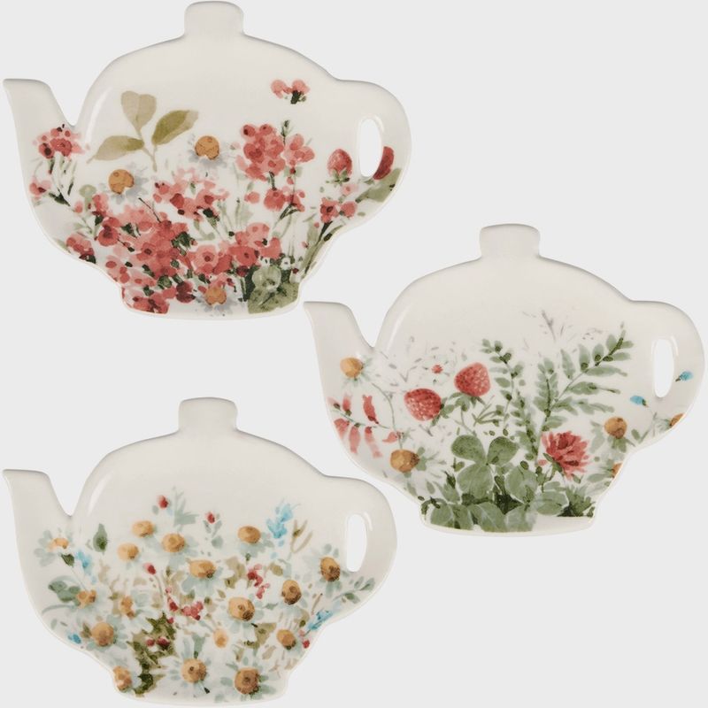 Floral Teabag Holder