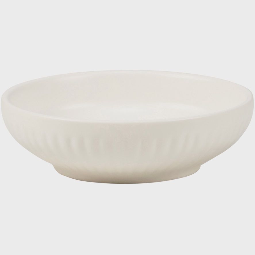 Ribbed Mini Shallow Bowl