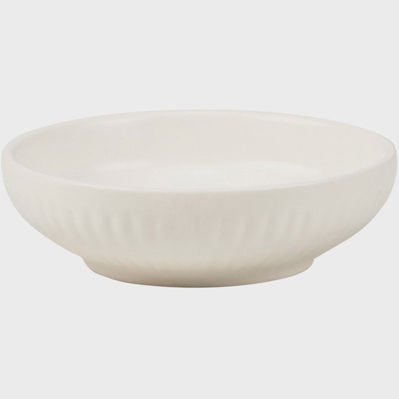 Ribbed Mini Shallow Bowl