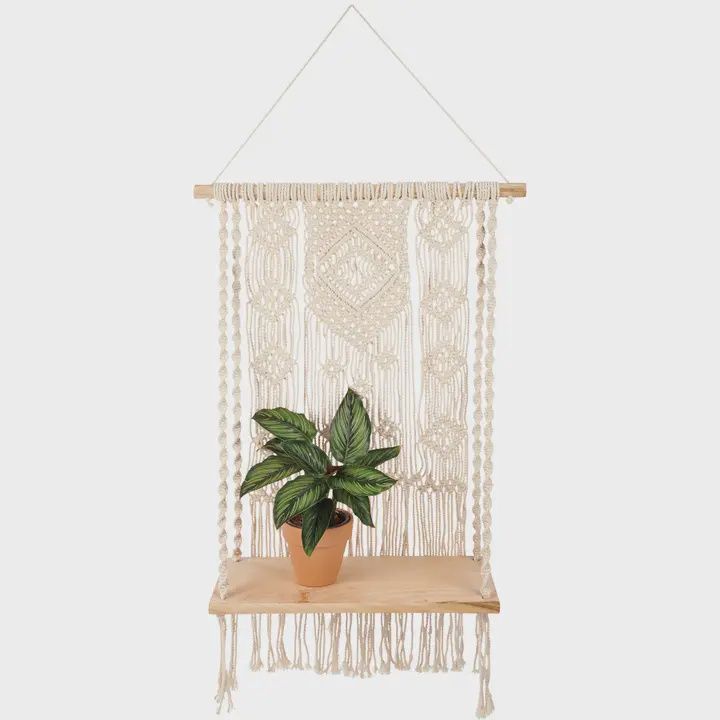 Macrame Shelf