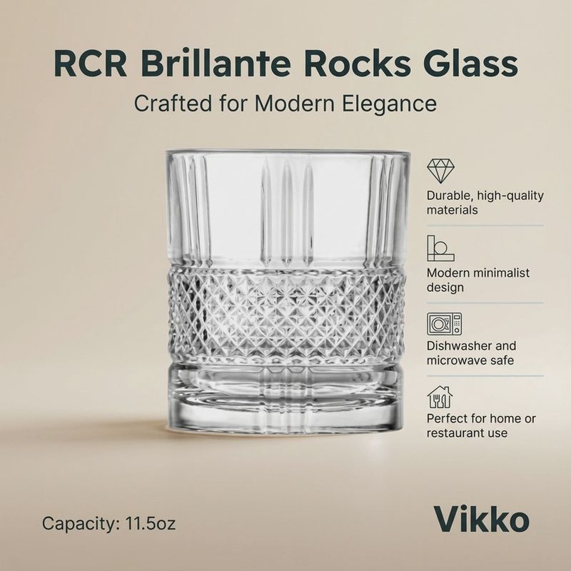 RCR Brillante Rocks Glass